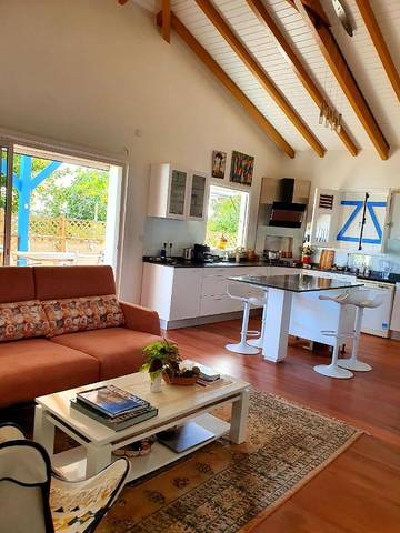 Cottage pour 2 personnes, avec jardin et vue à La Désirade (île)