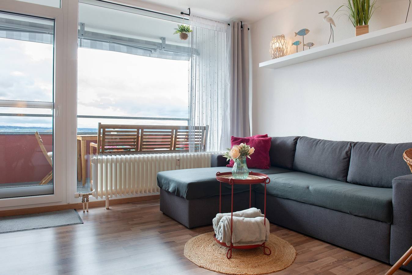 Ganze Wohnung, Ferienwohnung 'Weitblick' mit Seeblick, Balkon und Wlan in Oberuhldingen, Uhldingen-Mühlhofen