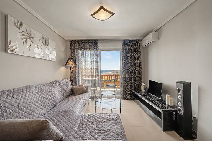 Ganze Wohnung, Ferienwohnung 'Vista Tejita' mit Meerblick, Wlan und Klimaanlage in La Tejita, Granadilla de Abona
