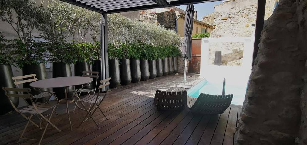 Location de vacances pour 4 personnes, avec terrasse et piscine à Vinsobres - 4