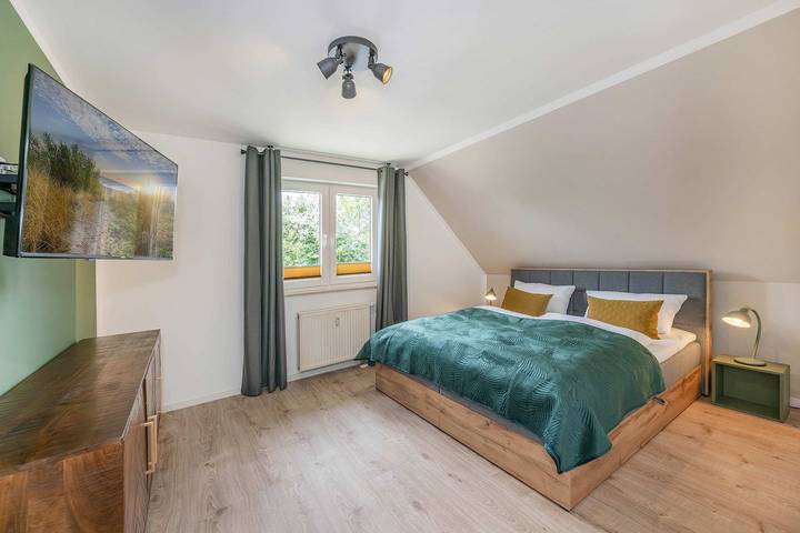Ganze Wohnung, Ferienwohnung Dock 23 in Kölpinsee Strandnah,Balkon & Urlaub mit Hund auf Usedom in Kölpinsee, Loddin