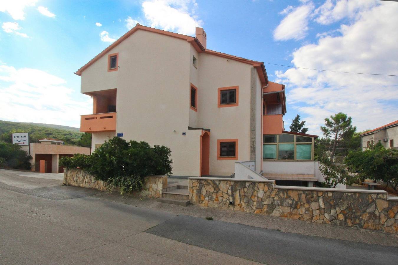 Ganze Ferienwohnung, Studio "Sarmantni Studio Stefania" in Punat, Krk