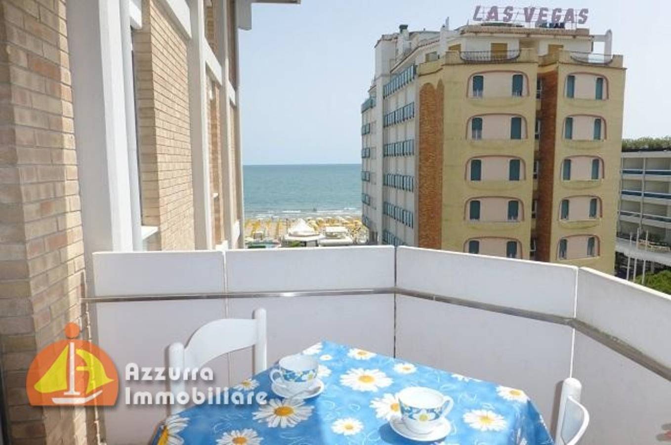 Appartement entier, Appartement 'Vera Cruz 510' avec vue sur la mer, piscine partagée et climatisation in Lido di Jesolo, Jesolo