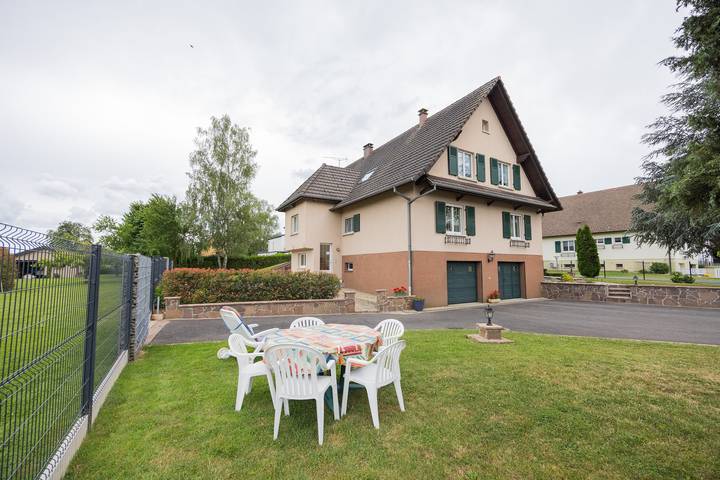 Vakantieappartement voor 5 personen, met tuin, met huisdier in de Elzas