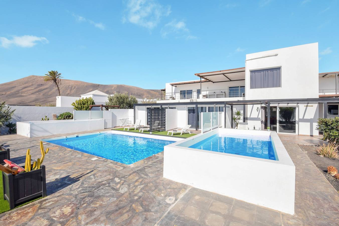 Maison de vacances pour 2 personnes avec jardin in Mácher, Tías