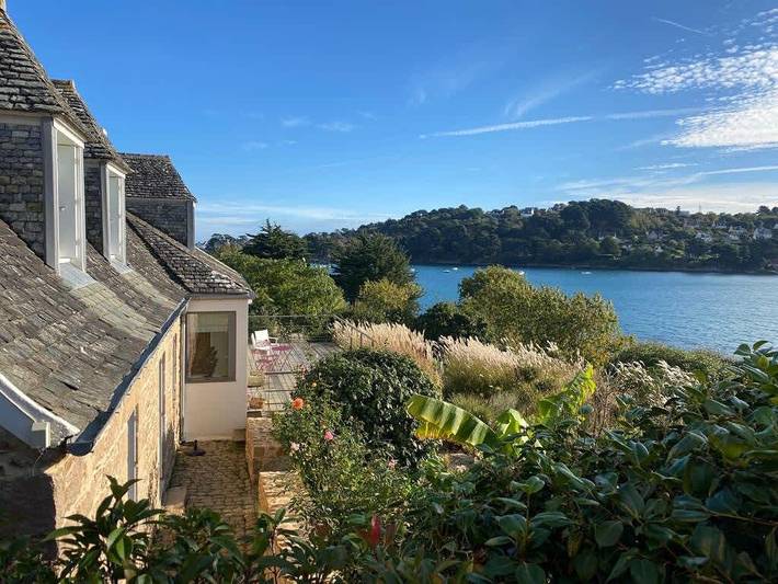 Ker Agak House panoramic sea view Diben port in Le Diben, Plougasnou