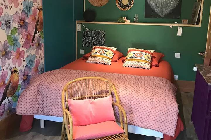 Chambre d’hôte pour 2 personnes, avec jardin à Hermanville-sur-Mer