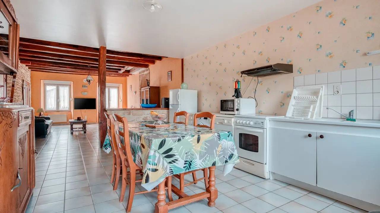 Maison de vacances pour 5 personnes avec terrasse in Nouart, Ardennes