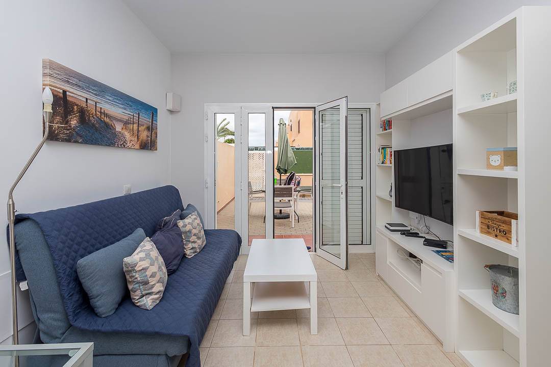 Appartamento intero, Appartamento vacanze per 4 persone con terrazza in Caleta de Fuste, Antigua