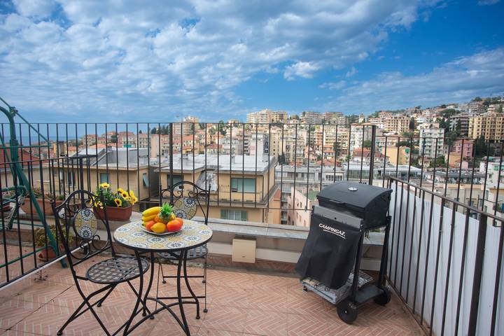 Apartament wakacyjny dla 2 osób, z taras, Dla rodziny w Liguria