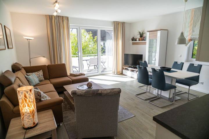 Ferienwohnung für 4 Personen, mit Balkon in Börgerende, Börgerende-Rethwisch