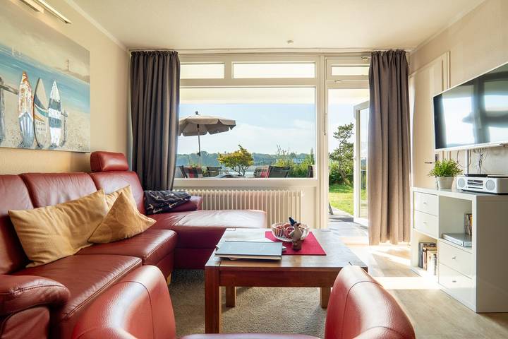 Apartamento entero, Ferienwohnung "Strandhuus" Heiligenhafen mit Terrasse & Hund in Steinwarder, Heiligenhafen