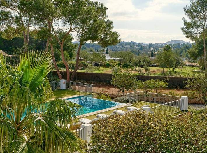 Casa rural para 8 personas, con balcón y piscina en San Rafael de Sa Creu - 3