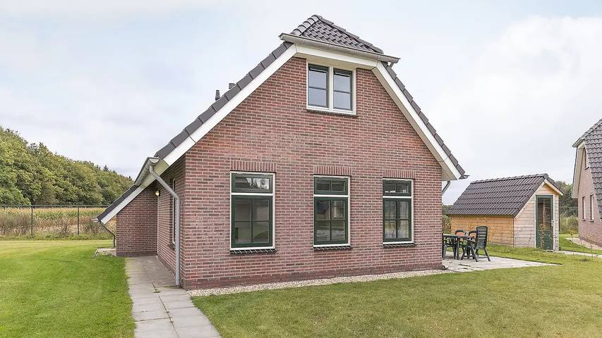 Villa voor 6 personen, met tuin in Drenthe