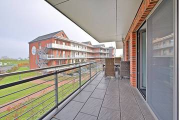 Ferienwohnung für 4 Personen, mit Pool und Balkon sowie Sauna in Drochtersen