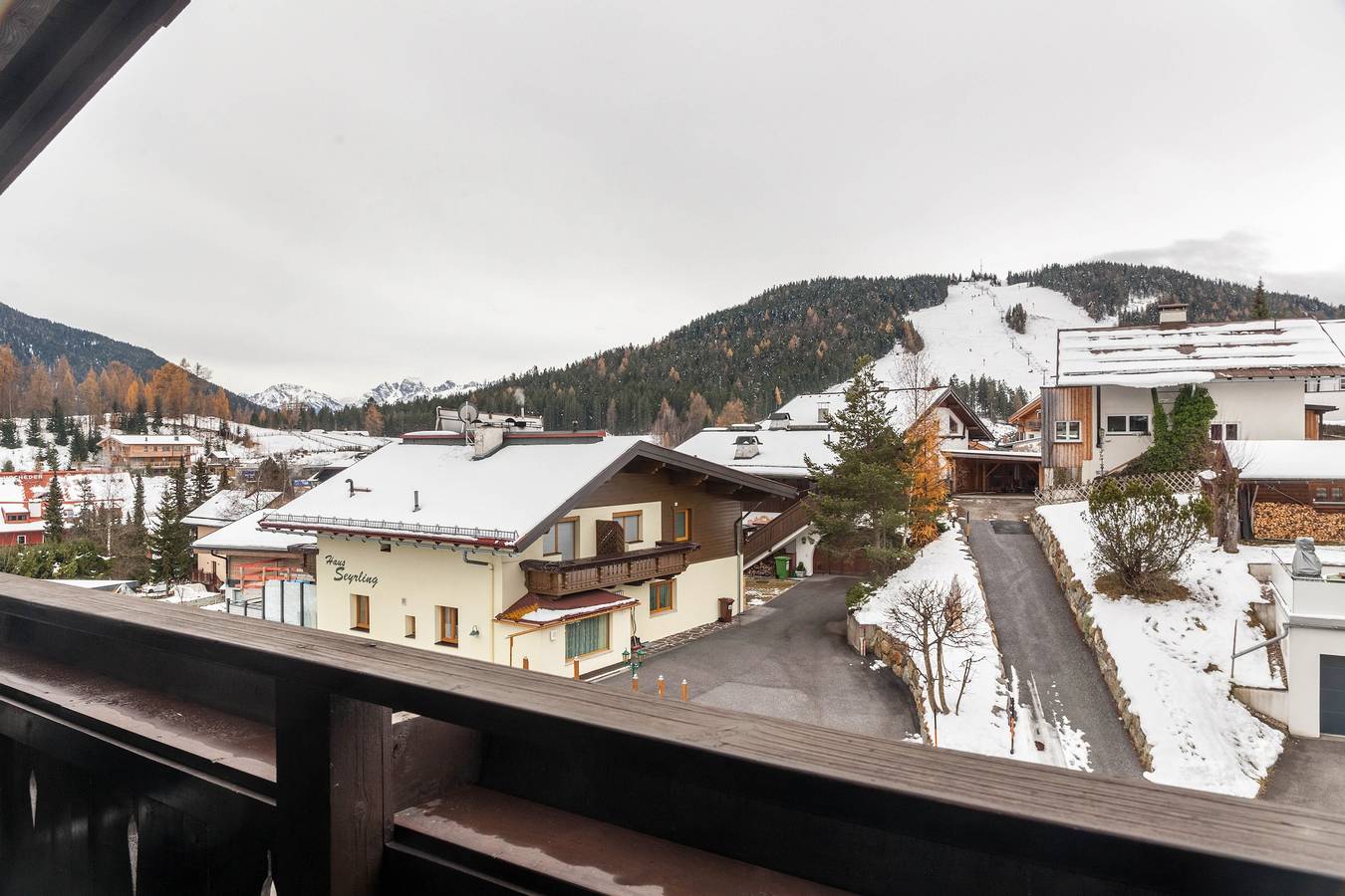 Appartement entier, Appartement de vacances "Haus Excelsior Top 37b" avec vue sur les montagnes, balcon et Wi-Fi. in Seefeld in Tirol, District d'Innsbruck-Land