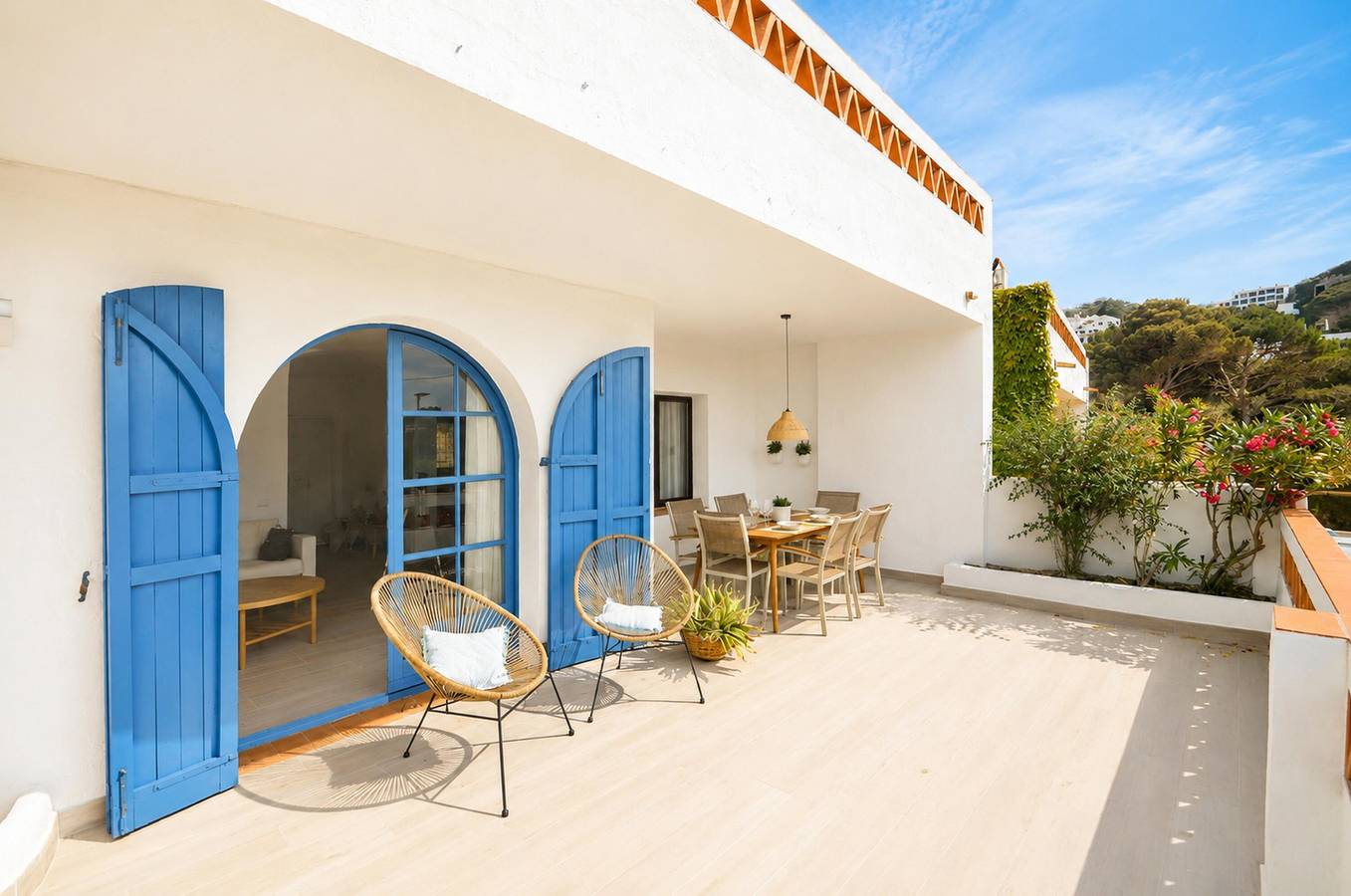 Location de maison mitoyenne avec piscine à Begur, Sa Tuna in sa Tuna, Begur