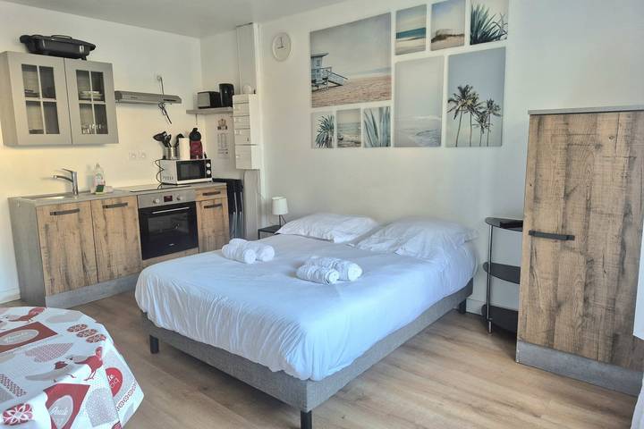 Gîte pour 2 personnes, avec Terrasse à Grandcamp-Maisy - 3