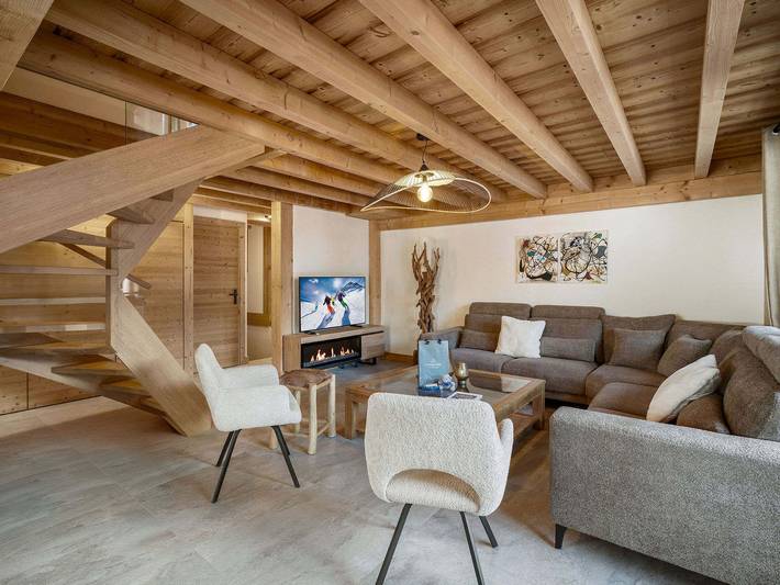 Entire apartment, Modern Apartment at the Foot of the Slopes in Courchevel 1850 in Courchevel 1850, Saint-Bon-Tarentaise