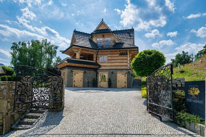 Location de vacances pour 12 personnes, avec vue ainsi que sauna et jardin à Szczawnica - 2