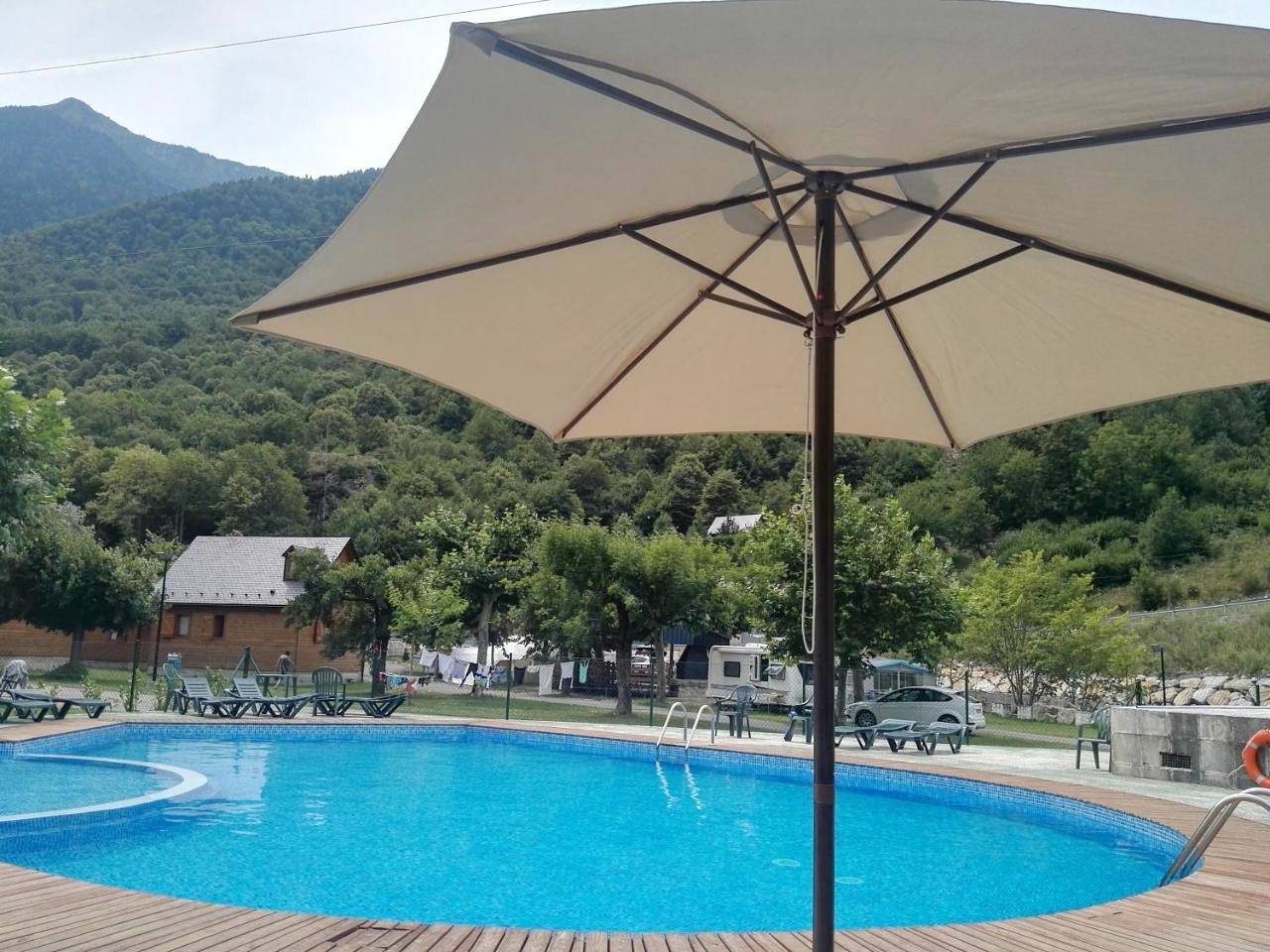 Camping Prado Verde in Vilamós, Pirineo Catalan