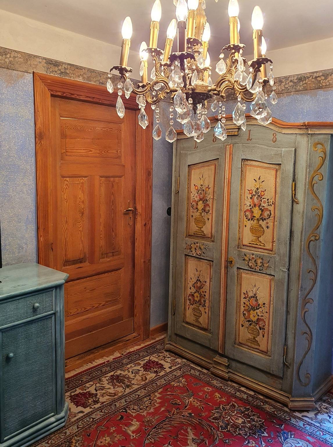 Blaues Zimmer - Schlossblick in Nuthe-Urstromtal, Teltow-Fläming