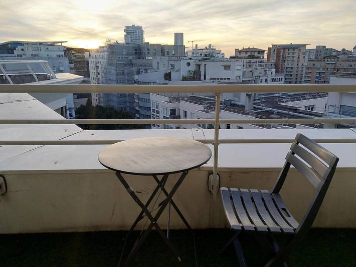 Gîte pour 4 personnes, avec Balcon ainsi que Terrasse et Vue dans Paris La Défense Arena - 4
