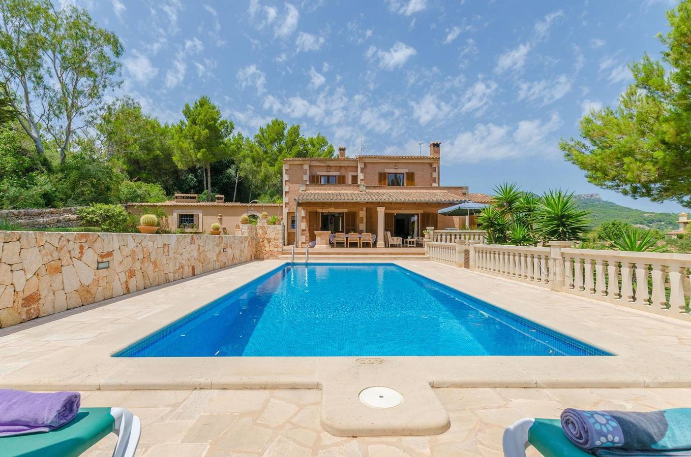 Es Turo De Fraça - Villa with private pool in S'Horta. Free Wifi in s'Horta, Felanitx