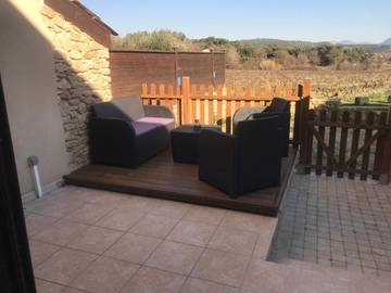 Gîte pour 4 personnes, avec jardin et vue à Buisson