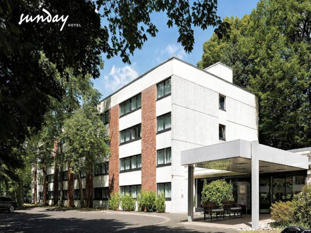 Ganze Wohnung, Sunday Hotel Bielefeld Standard-King-Zimmer in Bielefeld, Nordrhein-Westfalen