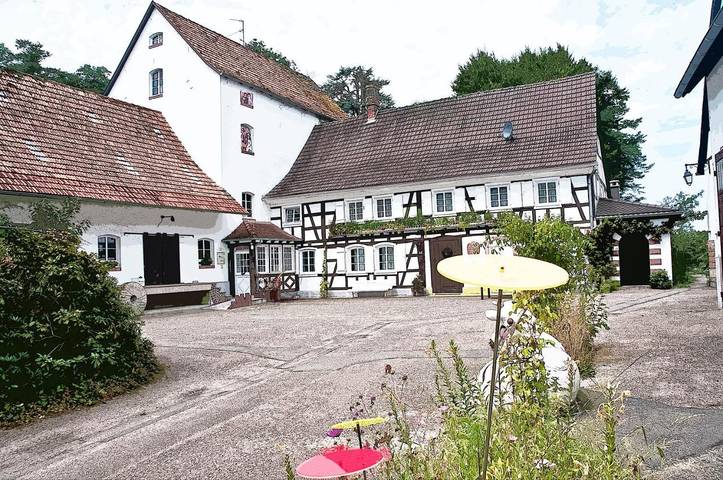 Location de vacances pour 4 personnes, avec Balcon et Terrasse ainsi que Jardin et Vue à Betschdorf