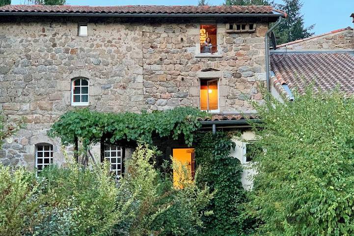 Location de vacances pour 8 personnes à Saint-Pierreville