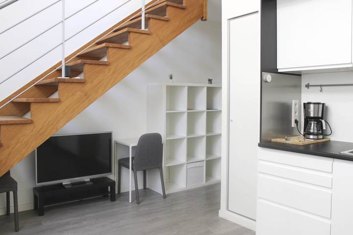 Apartamento entero, Loft-style duplex in the heart of Saint-Ouen in Saint-Ouen, Sena-Saint Denis