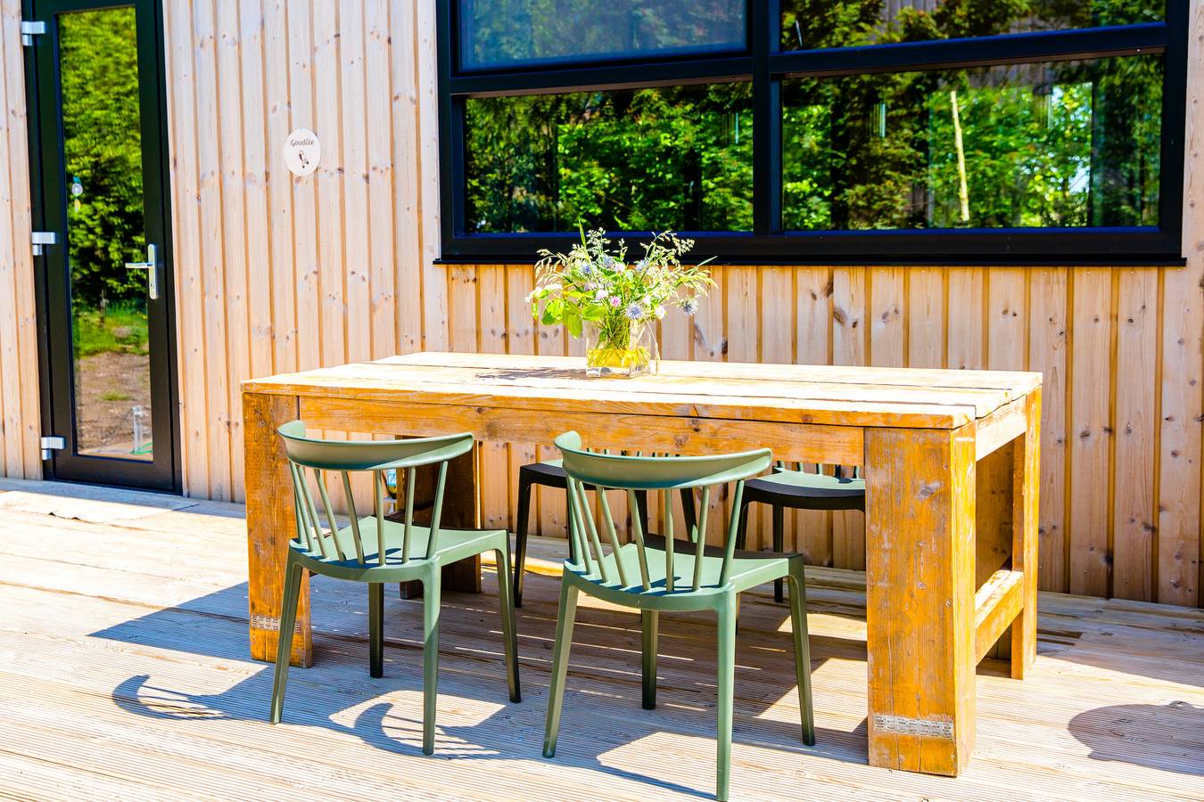 Pean-buiten — Waterlodge Goudule in Nationaal Park De Alde Feanen