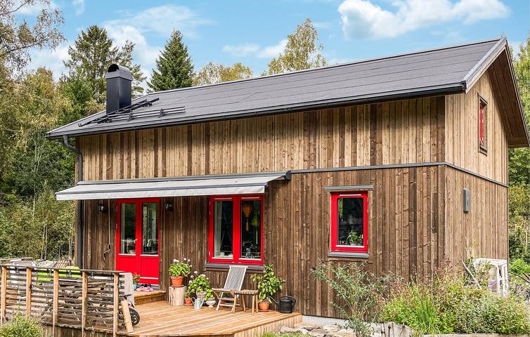 Ferienhaus für 4 Personen, mit Terrasse und Garten sowie Ausblick und Sauna - 1