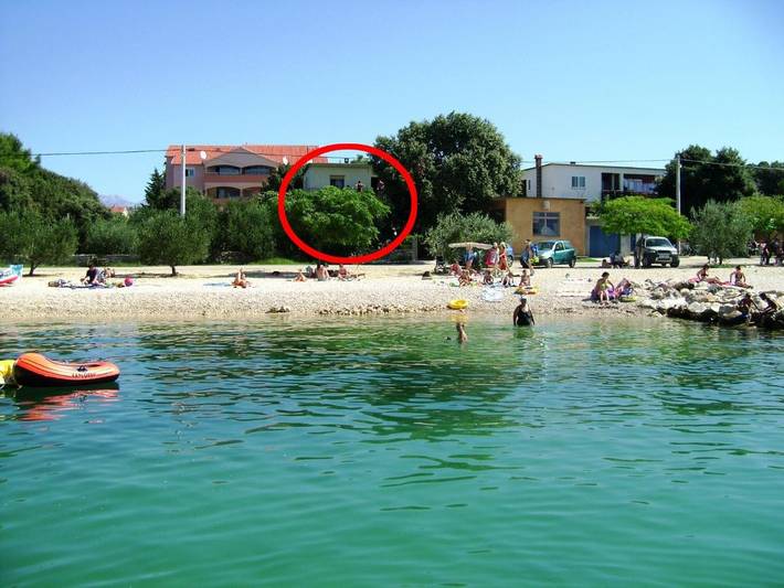 Ferienwohnung für 9 Personen, mit Balkon und Terrasse in Vrsi - mulo (Region zadar)