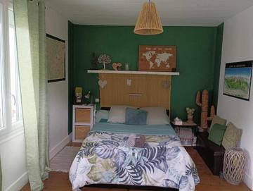 Cottage pour 4 personnes, avec vue et jardin à Pontcharra