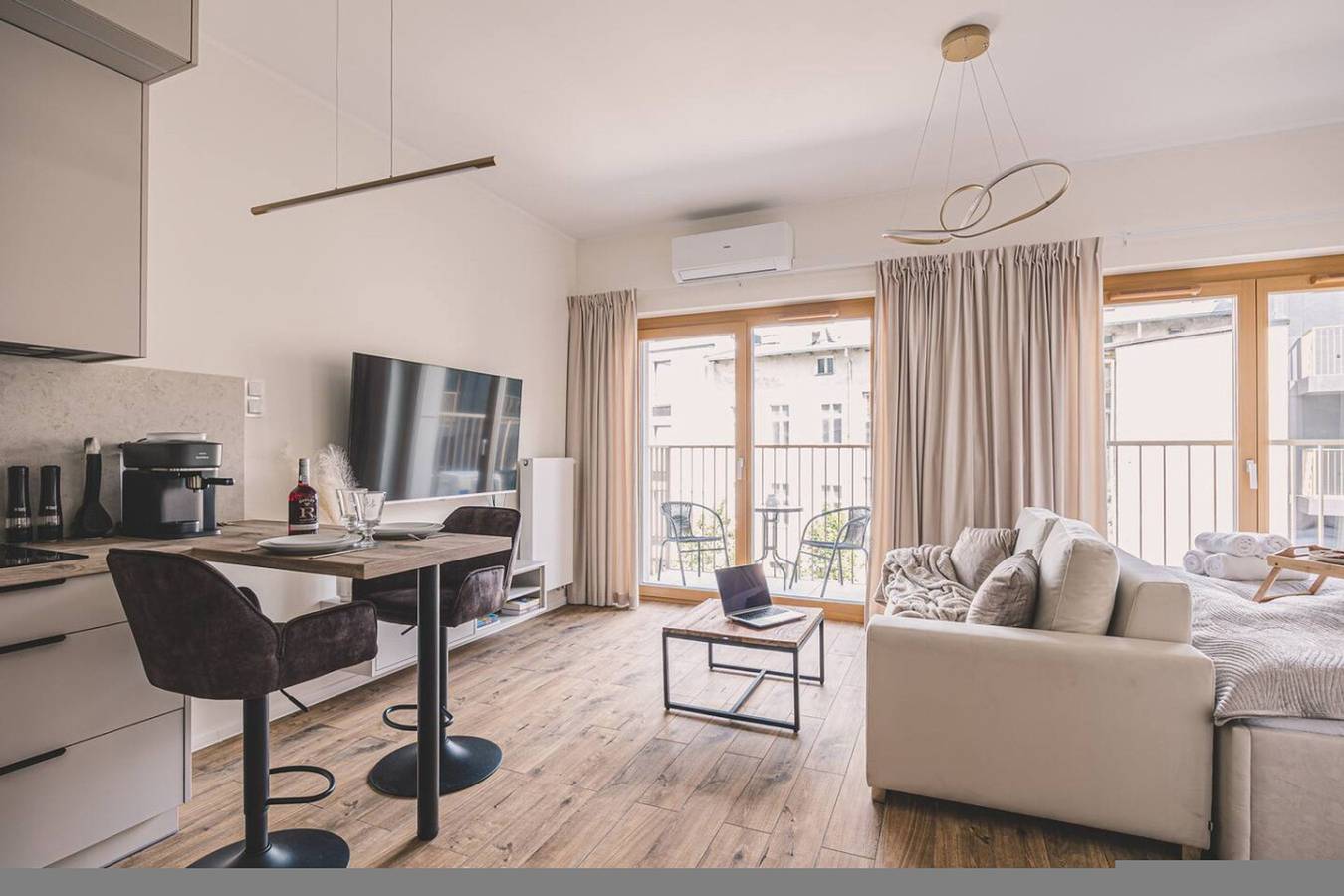 Ganze Wohnung, Suerte | Studio Premium | Balkon | Stary Rynek in Bromberg, Kujawien-Pommern