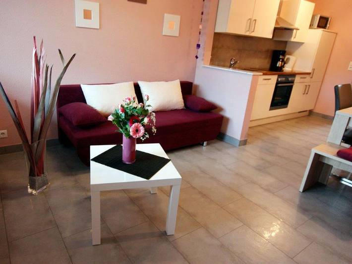Ganze Ferienwohnung, Ferienwohnung Abendsonne - Ferienwohnung 5, 55qm, 2 Schlafzimmer, max. 5 Personen in Europa-Park, Rust