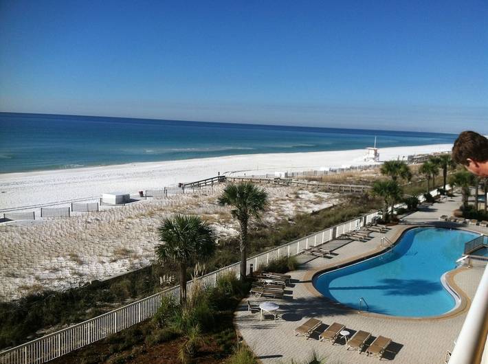 Vacation rental for 8 people, with hot tub and pool as well as terrace in Okaloosa Island