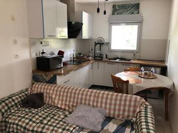 Gîte pour 3 personnes, avec jardin, animaux acceptés à Aussonne