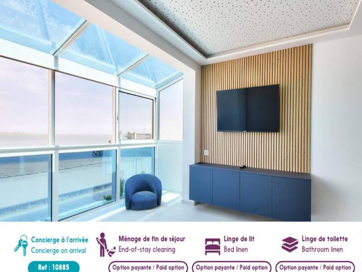 Gîte pour 4 personnes, avec balcon, adapté aux familles dans Fromentine - 3