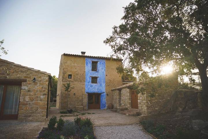 Casa rural para 17 personas, con Terraza y Jardín además de Piscina y Vistas en Terra Alta