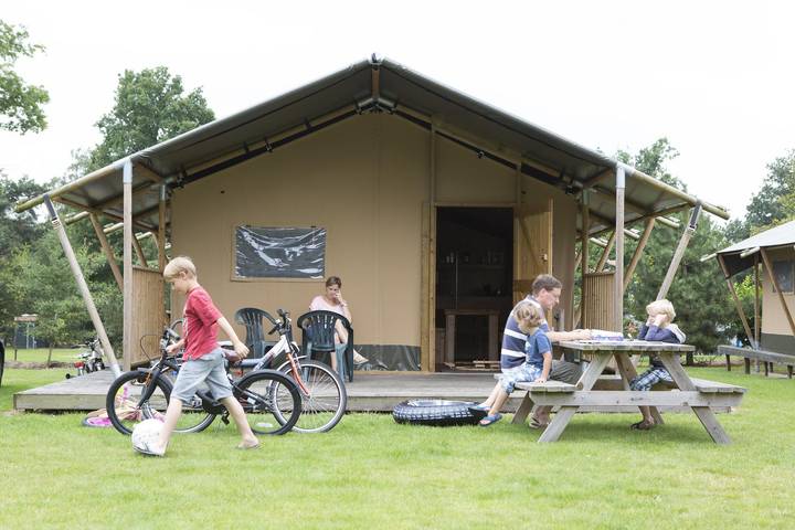 Lodge voor 6 personen, met tuin in Apeldoorn Gemeente