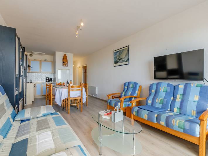 Ganze Wohnung, Vue Mer -Apt 2 pièces+alcove-5 pers. in Saint-Jean-de-Monts, Vendée