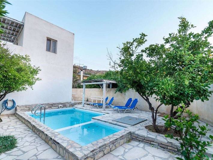 Ferienhaus für 4 Personen, mit Pool und Garten sowie Balkon in Pitsidia - 4