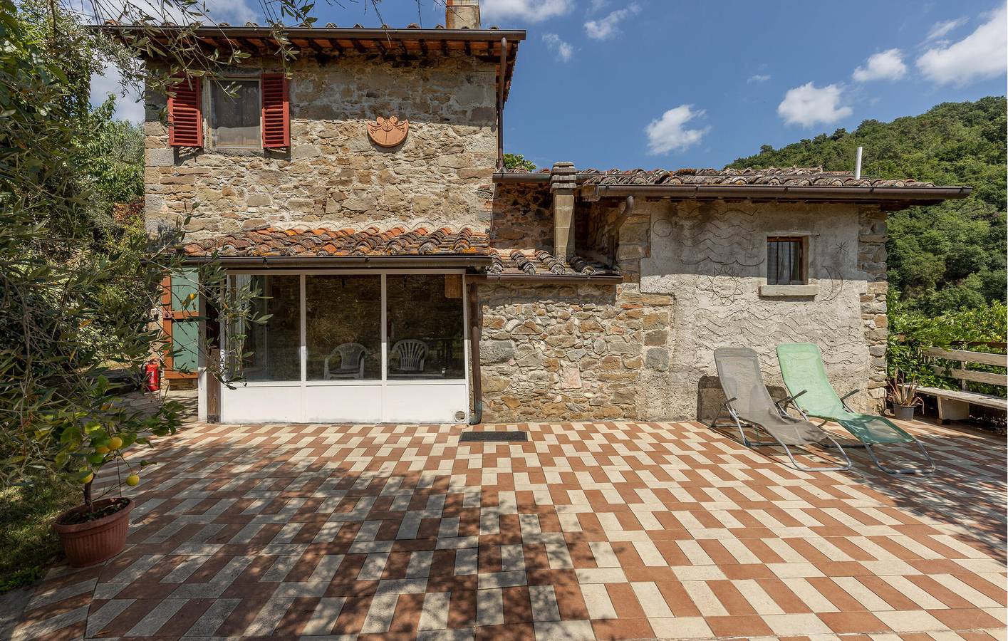 Ganze Ferienwohnung, La Lama Apartment mit Parkplatz und Doppelbett in Castelfranco di sopra, Castelfranco Piandiscò (gemeinde)