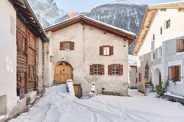 Ferienhaus für 6 Personen, mit Terrasse und Garten in der Schweiz