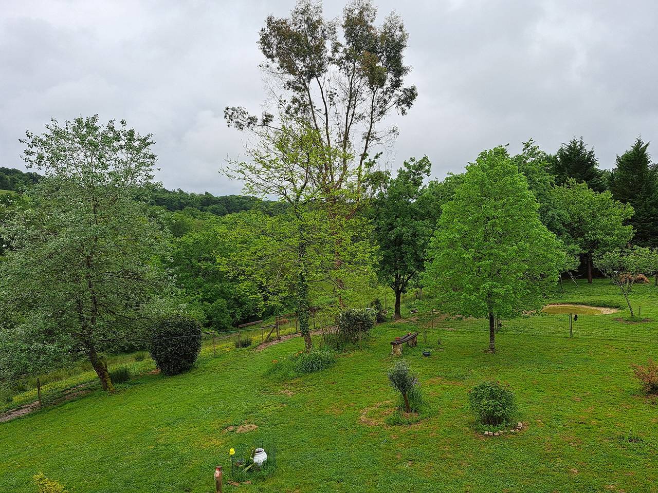 Casa rural "Domaine Baraque" con vistas a la montaña, Wi-Fi y aire acondicionado in Pouillon, Region de Dax