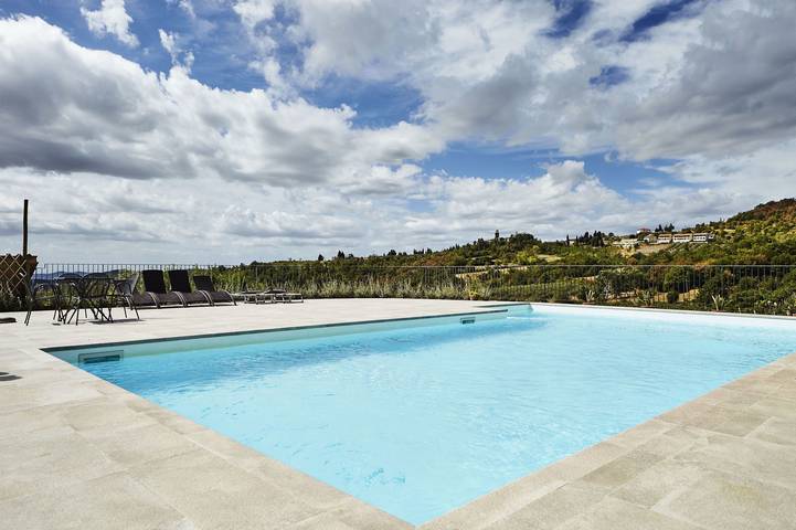 Ferienwohnung für 5 Personen, mit Terrasse und Garten sowie Pool in der Toskana - 4